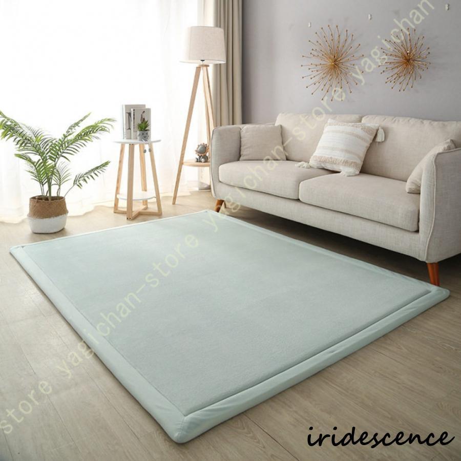 ラグ 北欧 おしゃれ 遮音 滑り止め ホットカーペット対応 3畳