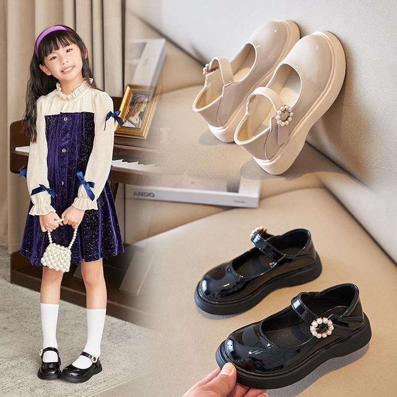 内寸16.6cm-22.6cm フォーマルシューズ 2色 子供靴 ピアノ発表会 靴