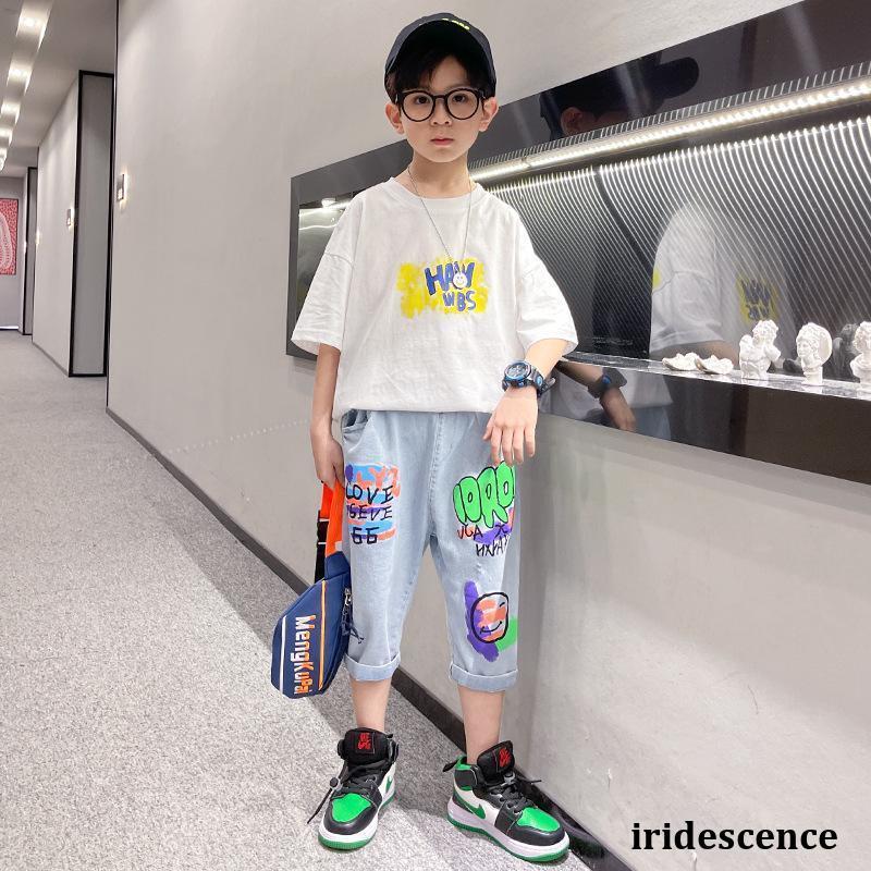 子供服 男の子  韓国 上下セット おしゃれ Tシャツ 半袖 ハーフパンツ キッズ 女の子 スポーツウェア パジャマ ルームウェア 運動着 通学｜iridescence｜12