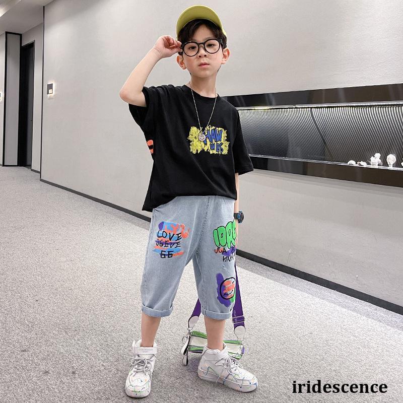 子供服 男の子  韓国 上下セット おしゃれ Tシャツ 半袖 ハーフパンツ キッズ 女の子 スポーツウェア パジャマ ルームウェア 運動着 通学｜iridescence｜08