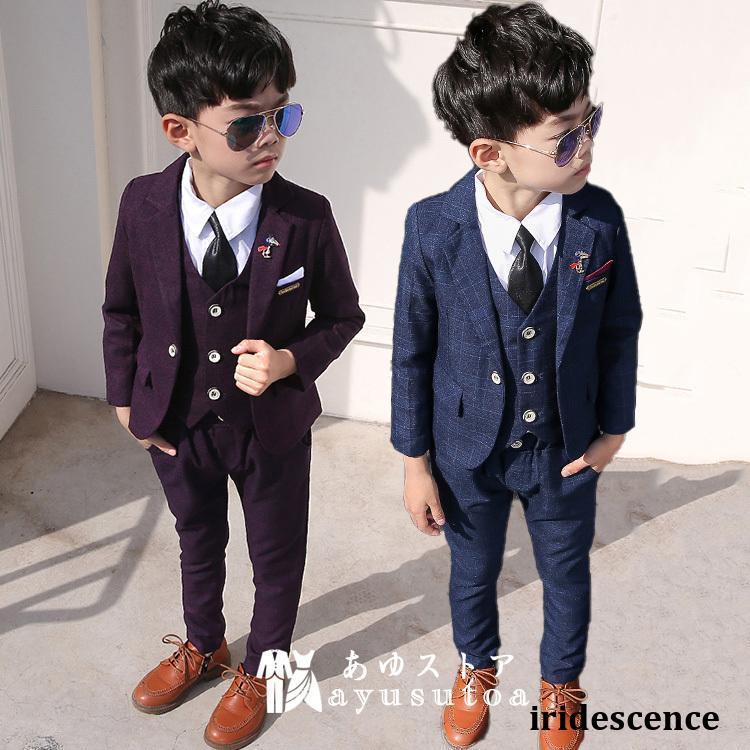 7点セットスーツ男の子 上下セット ジャケット ワイシャツ パンツ