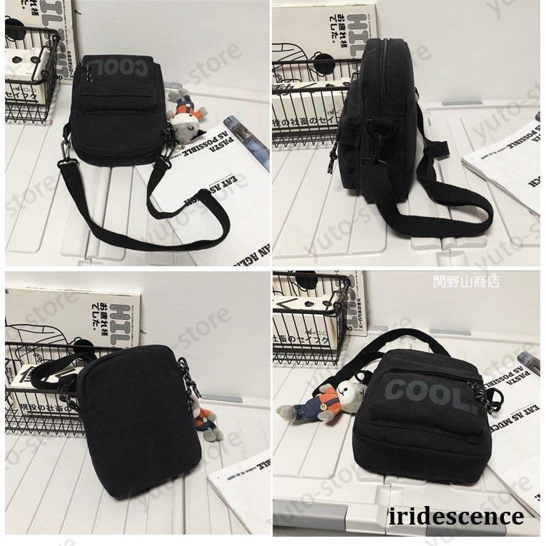 ショルダーバッグ メンズ 小さい 帆布 斜めがけバッグ 軽い ミニバッグ