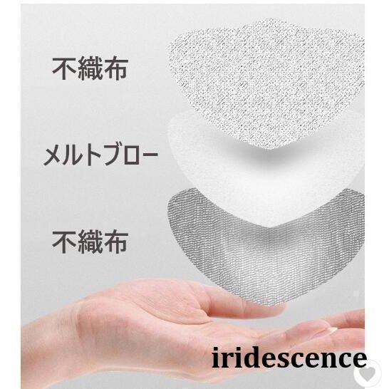 マスク 50枚 3D立体 使い捨てマスク おしゃれ 可愛い キャラクター 大人用 3層構造 花粉 ウィルス対策 イベント パーティー 学園祭 個性的 女性用 不織布 マスク｜iridescence｜11