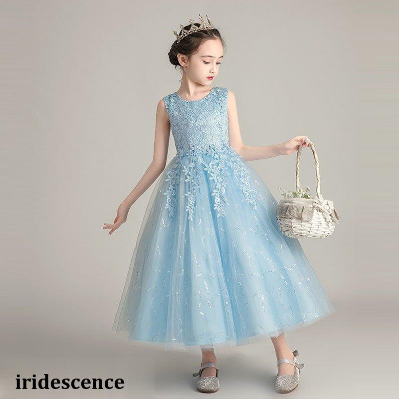 子供 ドレス ピアノ 発表会 コンクール キッズ フォーマル ワンピース 女の子 結婚式 ロングドレス 子ども 誕生日 パーティー 服 | ブランド登録なし | 01