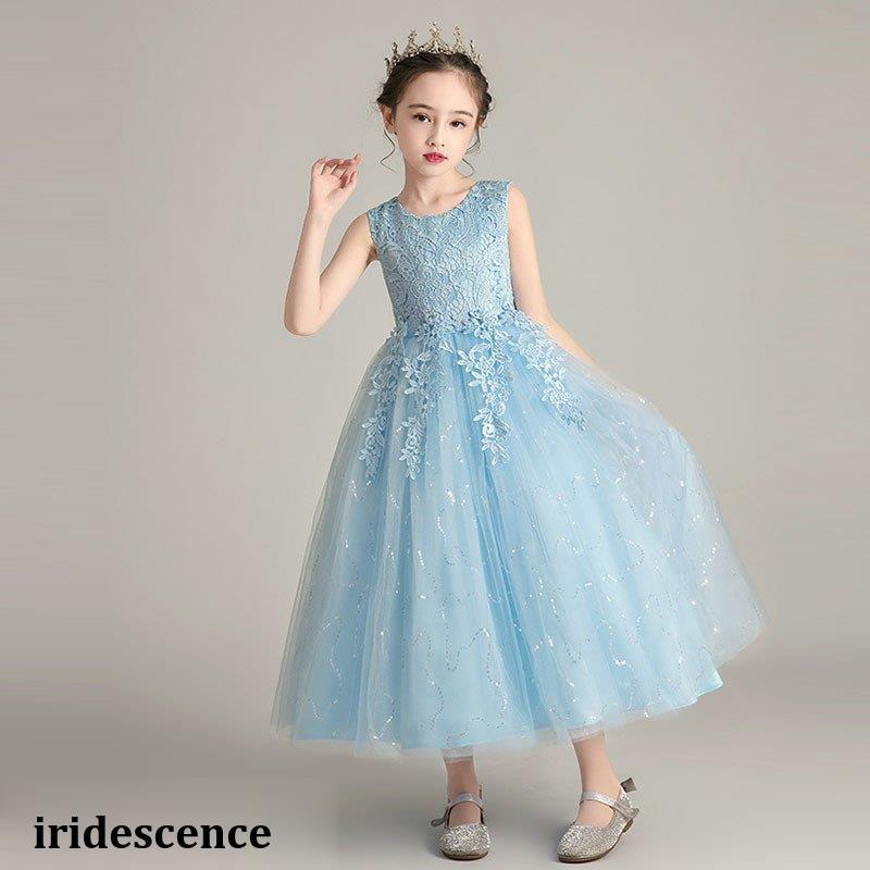 子供 ドレス ピアノ 発表会 コンクール キッズ フォーマル ワンピース 女の子 結婚式 ロングドレス 子ども 誕生日 パーティー 服 | ブランド登録なし | 03