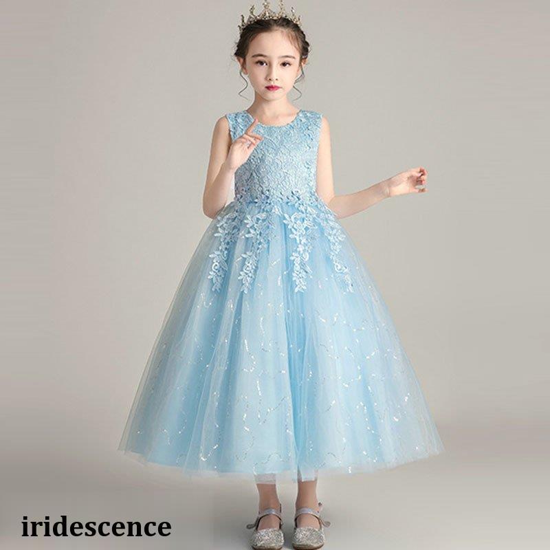 子供 ドレス ピアノ 発表会 コンクール キッズ フォーマル ワンピース 女の子 結婚式 ロングドレス 子ども 誕生日 パーティー 服 | ブランド登録なし | 04