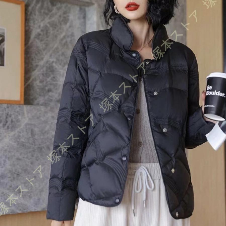 ダウンジャケット レディース 軽量 防風 防寒 暖かい ゆったり ハイネック 厚手 ウルトラライト 大きいサイズ 通勤 登山 アウトドア オフィス ダウン コート ダウンジャケット レディース 軽量 防風 防寒 暖かい ゆったり