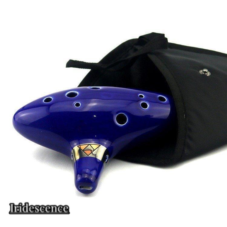 オカリナ 楽器 12穴 陶器製管 ゼルダの伝説風 吹奏 初心者 音楽 オカリナ 楽器 12穴 陶器製管 ゼルダの伝説風 吹奏 初心者 音楽
