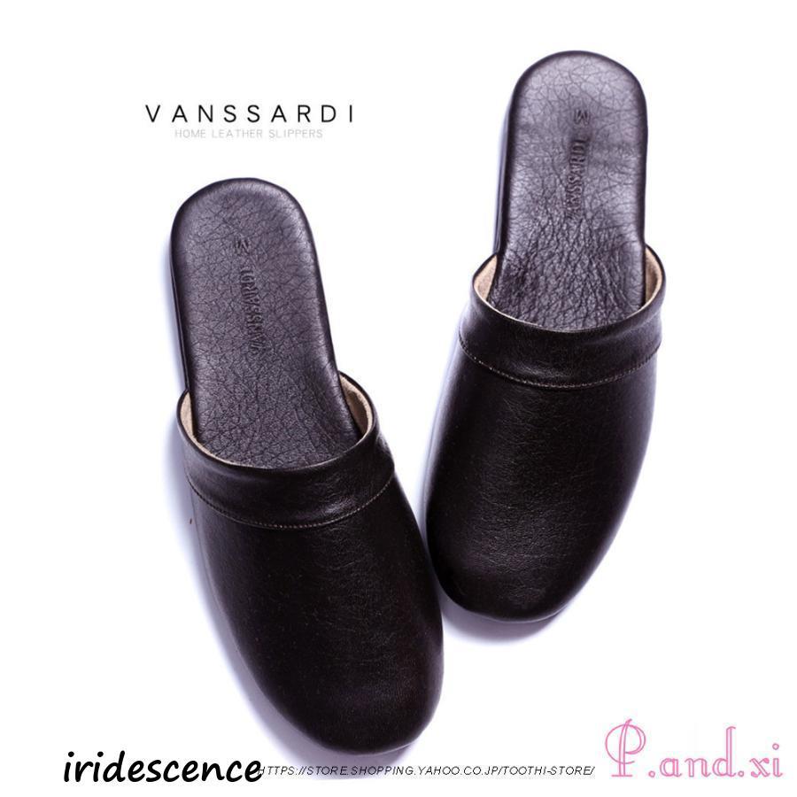 本革スリッパ　オフィスサンダル室内履き 楽天市場】オフィスサンダル かかとなし ビジネスサンダル