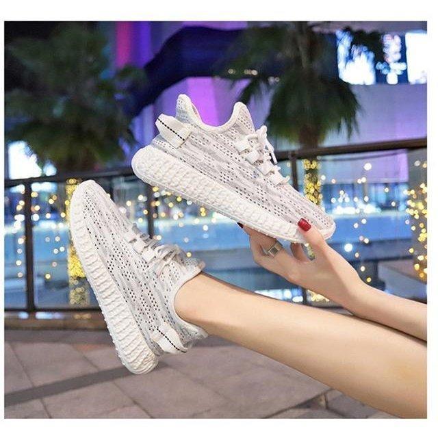 レディースファッション スニーカー  厚底 フラット ランニングシューズ カジュアル おしゃれ 通気性 メッシュ 柔らかい シンプル かっこいい スニーカー | ブランド登録なし | 14