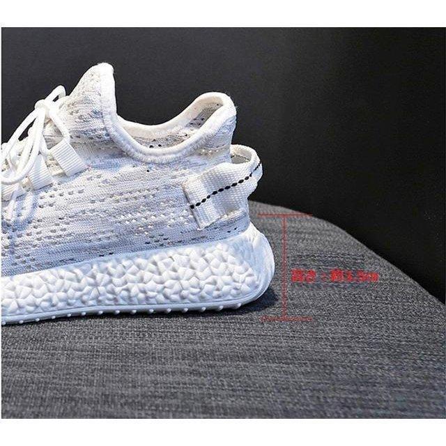 レディースファッション スニーカー  厚底 フラット ランニングシューズ カジュアル おしゃれ 通気性 メッシュ 柔らかい シンプル かっこいい スニーカー | ブランド登録なし | 20