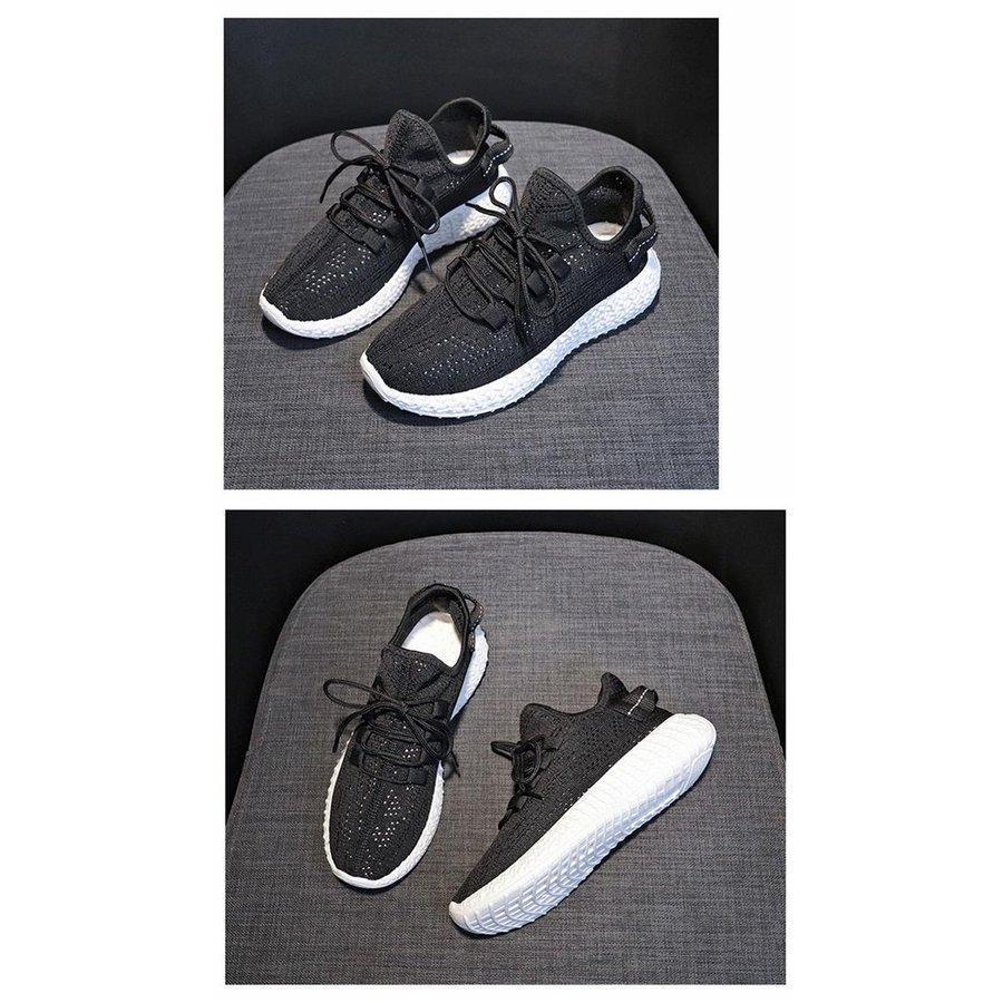 レディースファッション スニーカー  厚底 フラット ランニングシューズ カジュアル おしゃれ 通気性 メッシュ 柔らかい シンプル かっこいい スニーカー | ブランド登録なし | 05