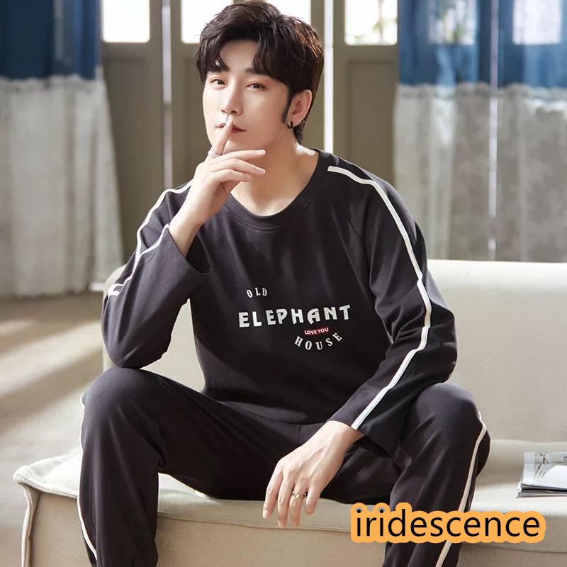 寝巻き パジャマ メンズ 長袖 春 秋 前開き チェック柄 薄手の長袖 長