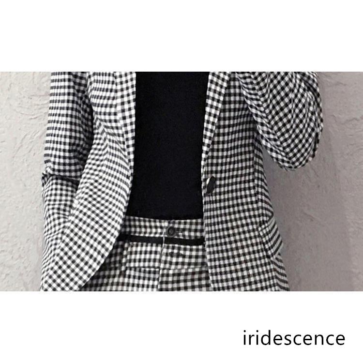 セットアップ レディース 長袖 春秋 40代 フォーマル 2点セット アウター チェック柄 ロングパンツ パンツスーツ オフィス 大きいサイズ おしゃれ 着痩せ 通勤 セットアップ レディース 長袖 春秋 40代 フォーマル 2点セット