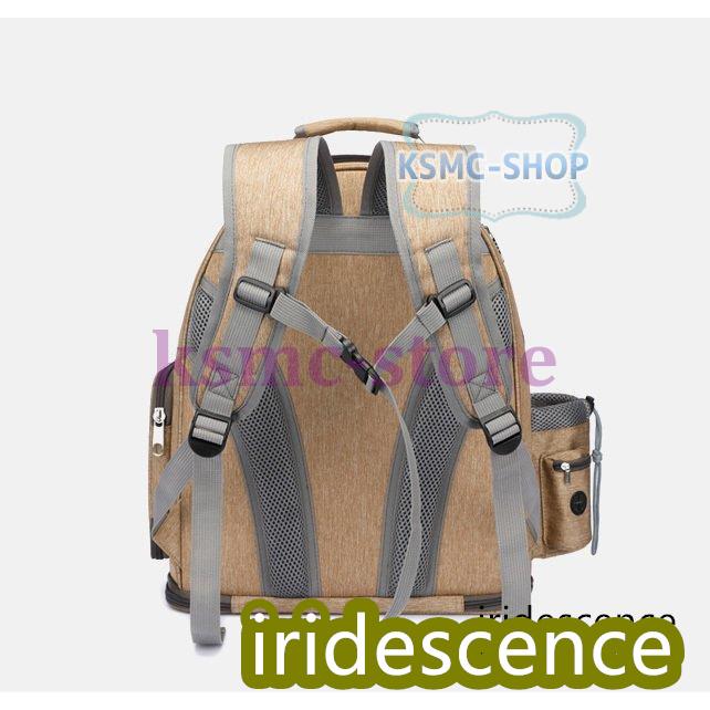 ペット用品 ペットグッズ キャリーケース キャリーバッグ お散歩 リュック カジュアル ドーム型 ベージュ グレー ブルー散歩 シャビーシック お出かけ | ブランド登録なし | 14