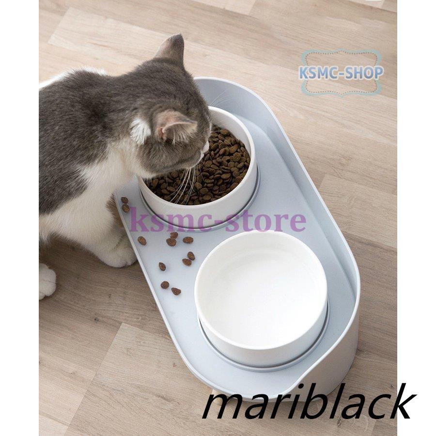 ペット用品 ペットグッズ 食器 餌入れ 水入れ ごはん お皿 ボウル スタンド 安定 無地 シンプル グレー グリーン ホワイトハイセンス 相棒 | ブランド登録なし | 12