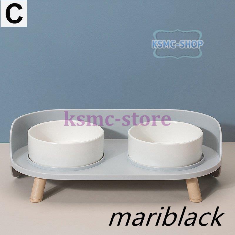 ペット用品 ペットグッズ 食器 餌入れ 水入れ ごはん お皿 ボウル スタンド 安定 無地 シンプル グレー グリーン ホワイトハイセンス 相棒 | ブランド登録なし | 03