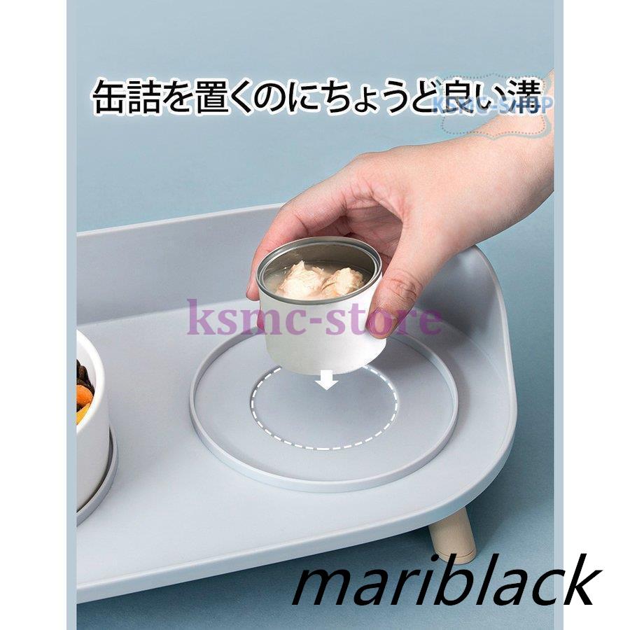 ペット用品 ペットグッズ 食器 餌入れ 水入れ ごはん お皿 ボウル スタンド 安定 無地 シンプル グレー グリーン ホワイトハイセンス 相棒 | ブランド登録なし | 08