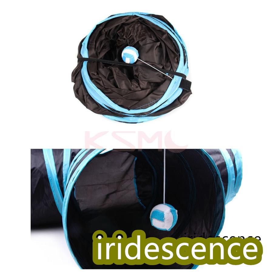 猫 トンネル おもちゃ 猫 キャットトンネル 猫じゃらし付き 折り畳み可 軽量 ペット玩具 3通 | ブランド登録なし | 02