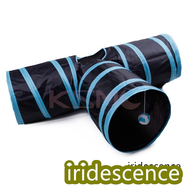 猫 トンネル おもちゃ 猫 キャットトンネル 猫じゃらし付き 折り畳み可 軽量 ペット玩具 3通 | ブランド登録なし | 05