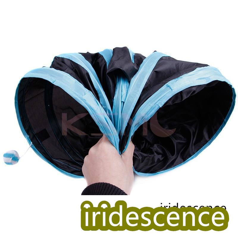 猫 トンネル おもちゃ 猫 キャットトンネル 猫じゃらし付き 折り畳み可 軽量 ペット玩具 3通 | ブランド登録なし | 07