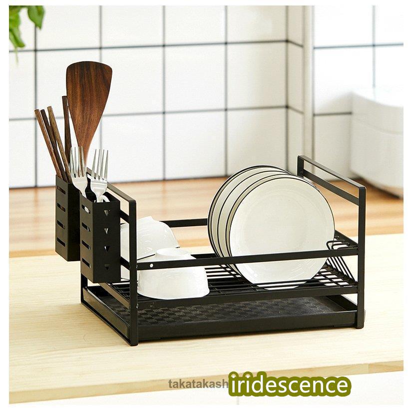 日用雑貨 キッチン雑貨 キッチン用品 水切りラック まな板スタンド 包丁スタンド ナイフスタンド カトラリー 水回りアイテム ブラック ホワイト温もり | ブランド登録なし | 07