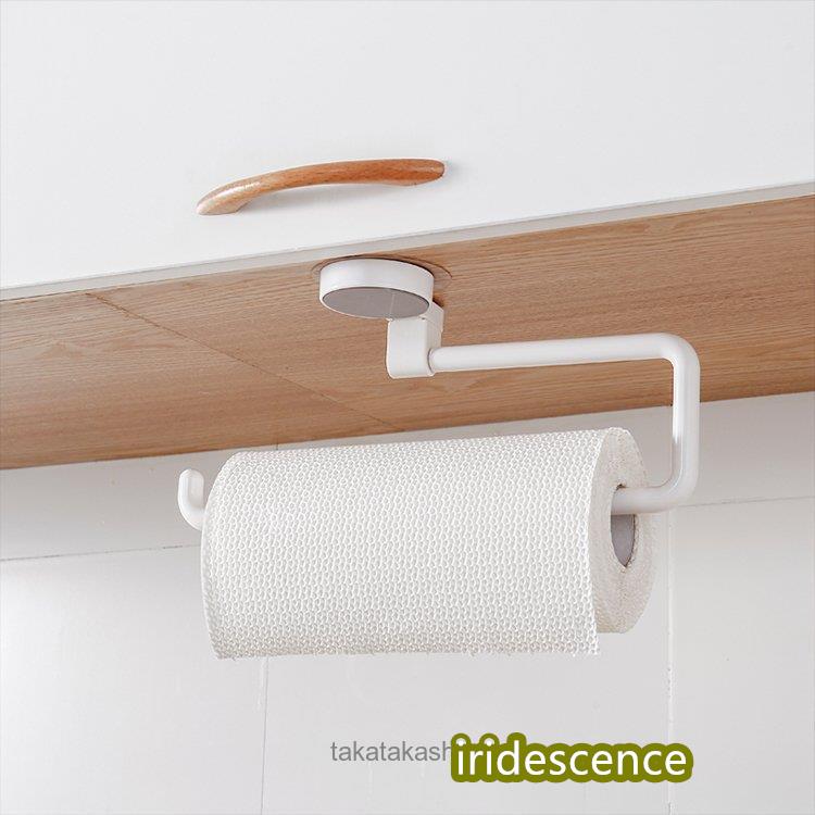 日用雑貨 キッチン雑貨 洗面所 トイレ雑貨 タオル掛け トイレットペーパーホルダー 吸盤 バスグッズ 便利アイテム ホワイトモダン | ブランド登録なし