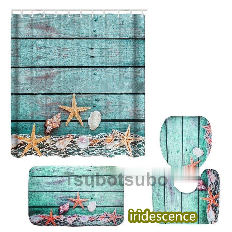 カーテン シャワーカーテン 間仕切り 85%遮光カーテン  防水 防カビ お風呂の窓 部屋の間仕切り キッチン 洗濯機可能 取り付け簡単 動物柄 | ブランド登録なし | 20