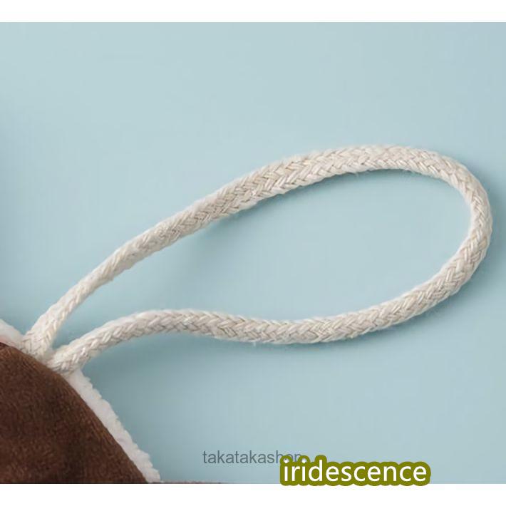 ハンドタオル ミニタオル ハンカチ お手拭き コーラルフリース 猫 ネコ 紐 ループ付 吊り下げ 吸水 キッチン 洗顔 可愛い | ブランド登録なし | 13