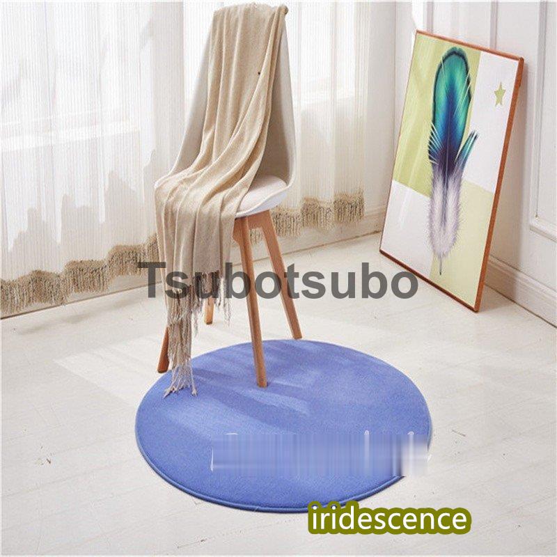 ラグ カーペット 直径200cm ラグマット オールシーズン おしゃれ 洗える 滑り止め 無地 サークル形 | ブランド登録なし | 10