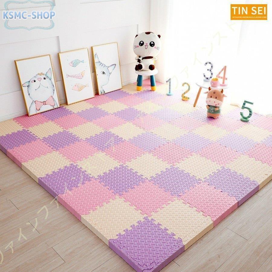 90枚♥タイルカーペット ジョイントマット ペットカーペット 大判 タイルマット Amazon.co.jp: 【Amazon 限定ブランド】ジョイントマット タイル