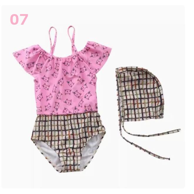 女児水着 水着 女の子 ワンピース水着 連体水着 韓国風 キッズ 子供水着 オールインワン ベビー 子供用 花柄 海 温泉 ビーチ 水遊び ジュニア 水泳服 | ブランド登録なし | 07