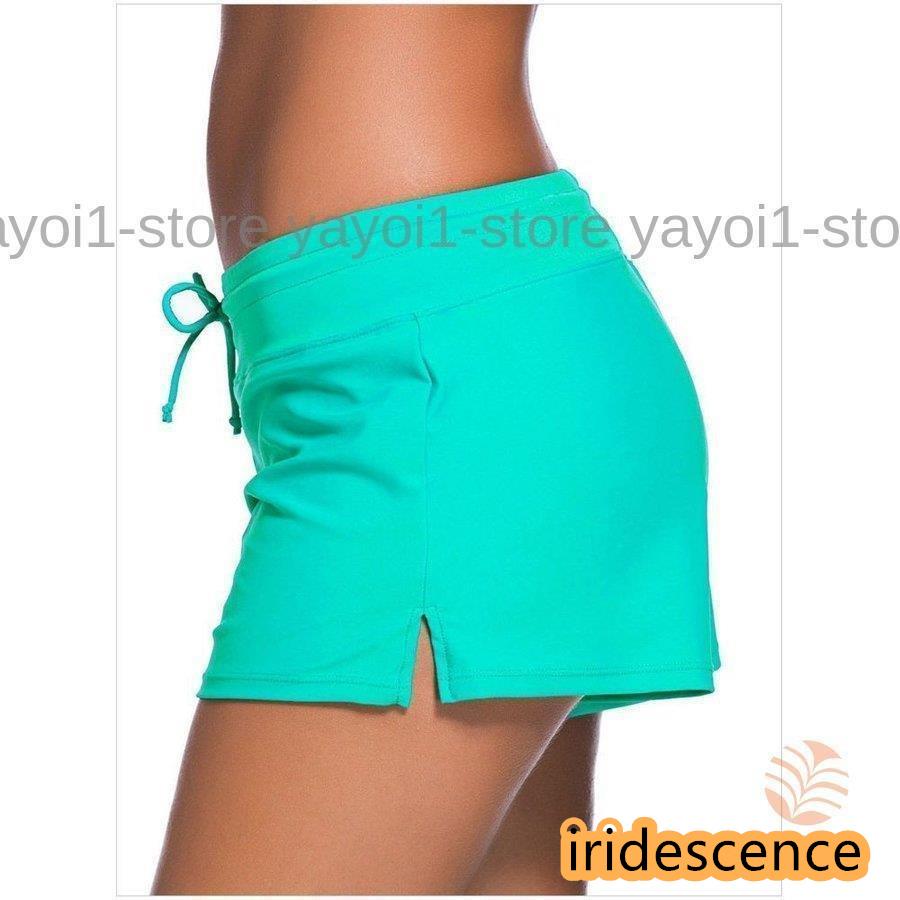 スイムパンツ ラッシュガード ボトムス 水着 レディース 海パン 海水パンツ サーフパンツ ビーチパンツ 無地 トランクス 短パン スイムウェア スイ | ブランド登録なし | 09