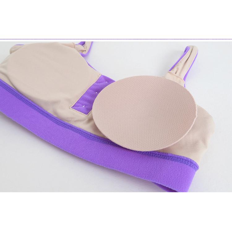 ビスチェビキニ レディース ユニークなニットソー素材 フロントボタン 無地 黒  シンプル 水着 セパレート 上 | ブランド登録なし | 16