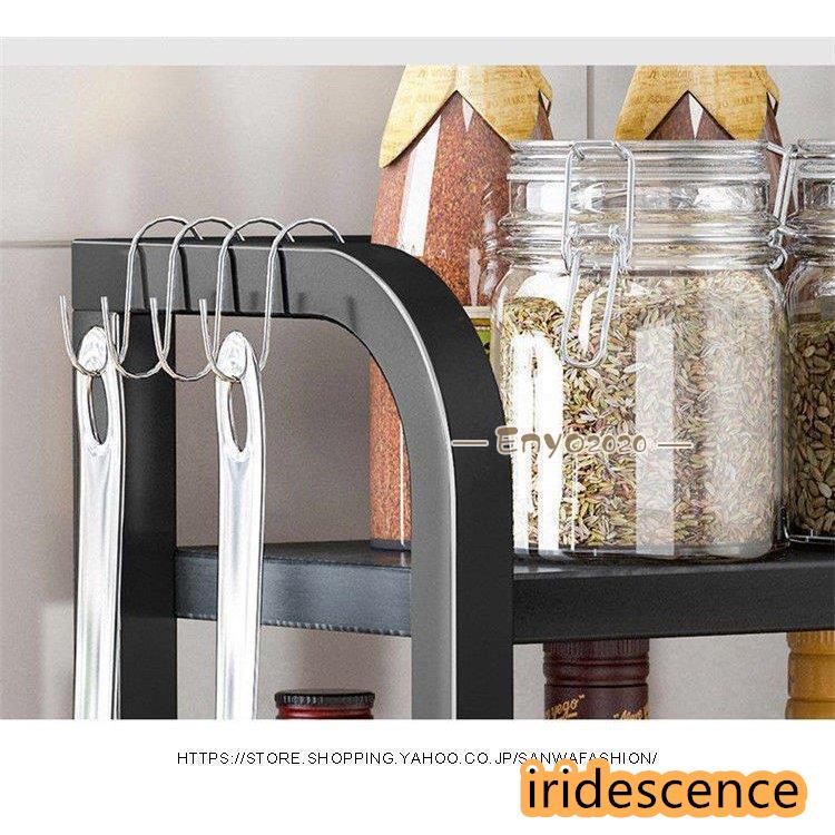 キッチン 収納 調味料ラック 調味料入れ スパイスラック キッチンスタンド タワー キッチンラック 調理台 収納棚 tower キッチンカウンターラック | ブランド登録なし | 12