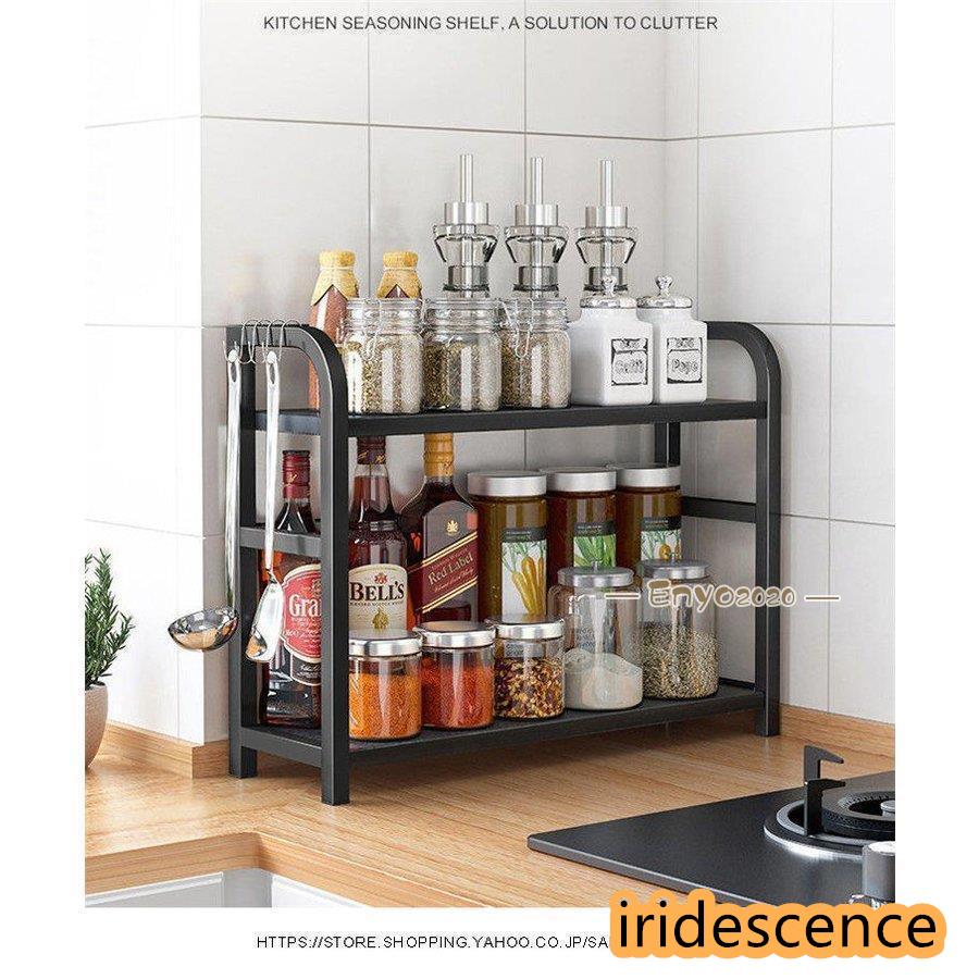 キッチン 収納 調味料ラック 調味料入れ スパイスラック キッチンスタンド タワー キッチンラック 調理台 収納棚 tower キッチンカウンターラック | ブランド登録なし | 05