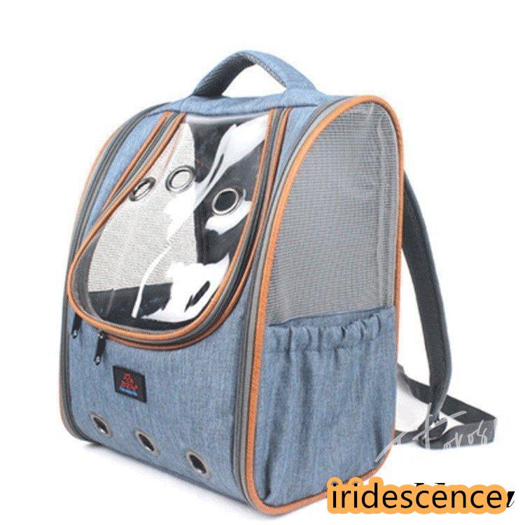 ペットキャリー リュック 猫用 犬用 小型犬 避難 おしゃれ ドーム バッグ リュックサック 宇宙船 ドッグ キャット 通院 防災 | ブランド登録なし | 03