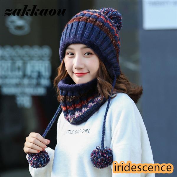 帽子 レディース ニット帽 裏起毛 秋冬 小顔 2点セット ネックウォーマー オシャレ 民族風セットアップ アウトドア 目 あったか 防寒 | ブランド登録なし | 11