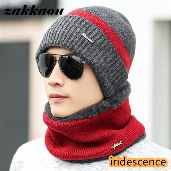 ニット帽 ニットキャップ ネックウォーマー 2点セット 裏起毛 ストレッチ 厚手 冬物 小顔効果 防寒 メンズ レディース 外仕事 自転車 カジュアル | ブランド登録なし | 20