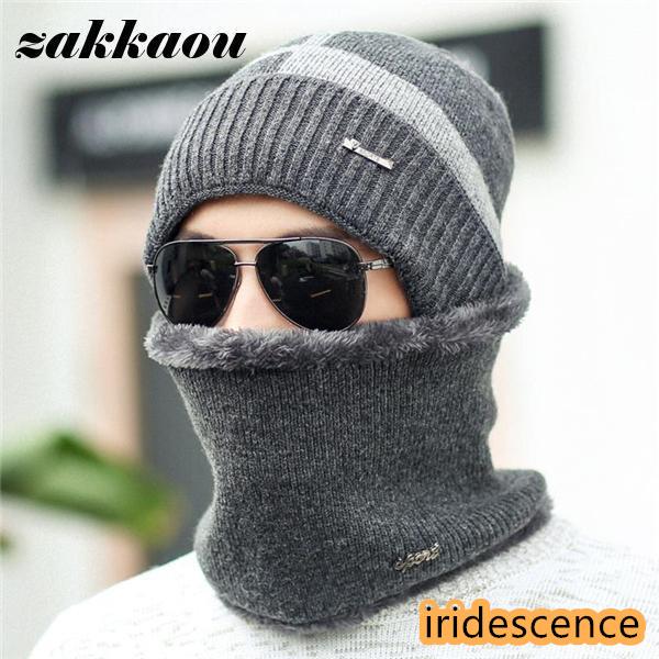 ニット帽 ニットキャップ ネックウォーマー 2点セット 裏起毛 ストレッチ 厚手 冬物 小顔効果 防寒 メンズ レディース 外仕事 自転車 カジュアル | ブランド登録なし | 06