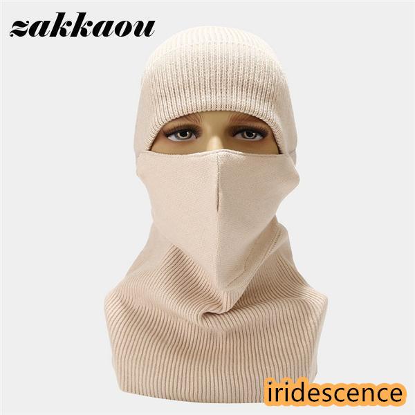 ニット帽 ニットキャップ ネックウォーマー 2点セット マスク ストレッチ 厚手 冬物 小顔効果 防寒 メンズ レディース 外仕事 自転車 カジュアル | ブランド登録なし | 04