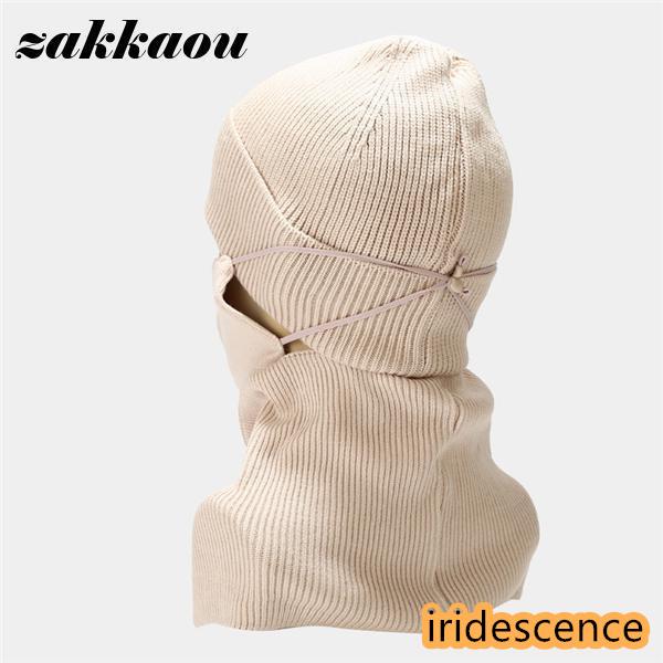 ニット帽 ニットキャップ ネックウォーマー 2点セット マスク ストレッチ 厚手 冬物 小顔効果 防寒 メンズ レディース 外仕事 自転車 カジュアル | ブランド登録なし | 05