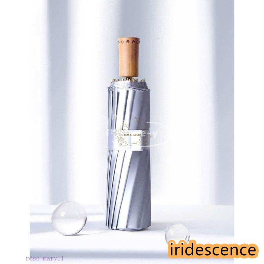 折りたたみ傘 遮光遮熱 晴雨兼用傘 日傘 雨傘  16本骨 三段折りたたみ傘 大きい傘 UVカット 紫外線カット チタン銀コーティング  UPF50+ 女性/男性用 雨具 | ブランド登録なし | 03