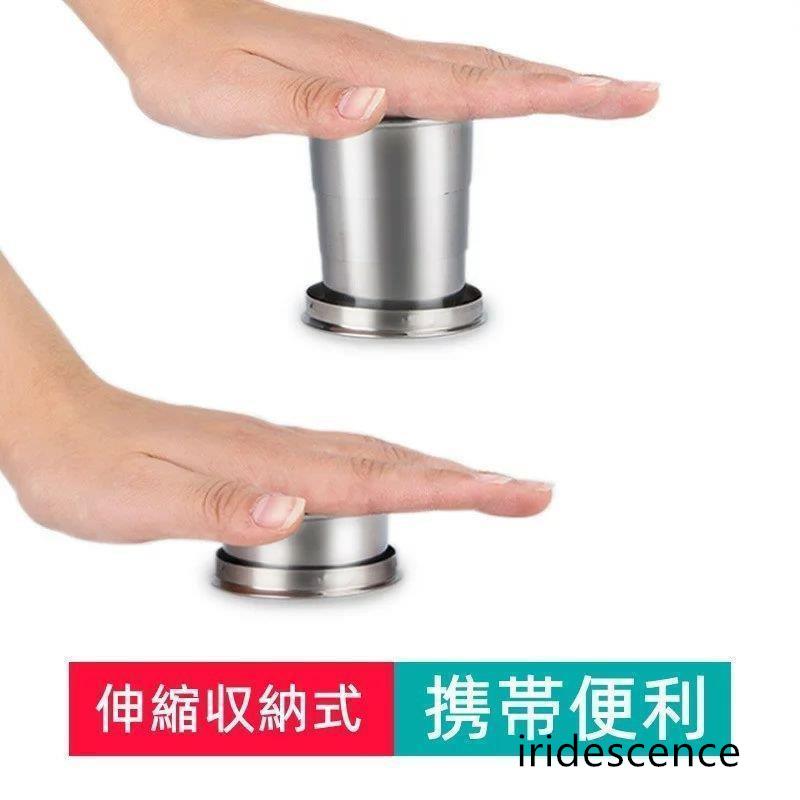 折りたたみ ステンレス カップ 折り畳み コップ 携帯コップ 蓋付き 収納便利 軽量 伸縮収納式コップ 盃 ポータブル キャンプ用食器  耐 | ブランド登録なし | 06