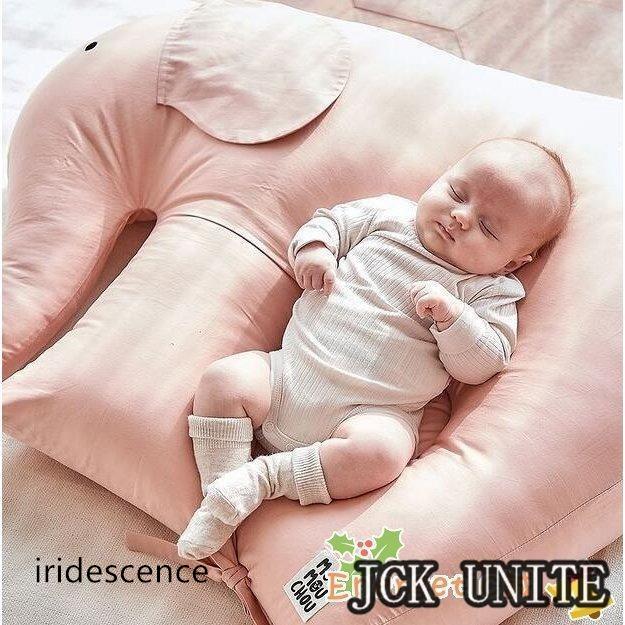 ベビーベッド 百日祝い 記念写真 出産祝い ベビークッション 持ち運び 新生児 赤ちゃん 転落防止 ベビー用寝具 ベッド コットン 安心快適 インベッド 丸洗いok | ブランド登録なし | 02