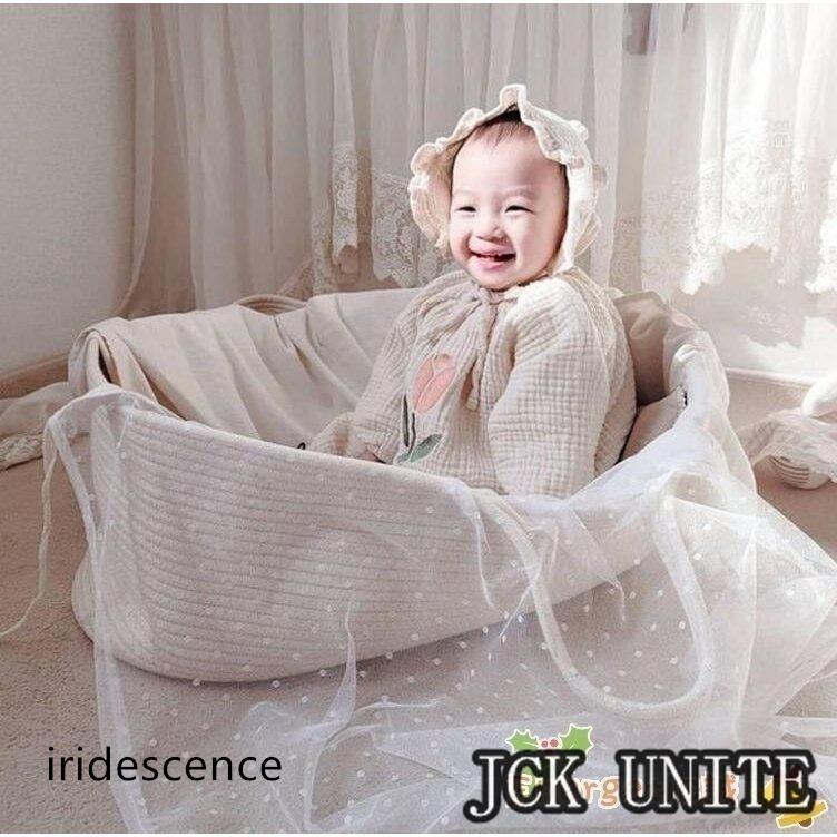 ベビーベッド ベビーかご ベビー 新生児 赤ちゃん 出産お祝い 転落防止 ベビー用寝具 ベッド コットン 安心快適 インベッド 丸洗いok 百日祝い 記念写真 | ブランド登録なし | 11