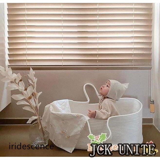 ベビーベッド ベビーかご ベビー 新生児 赤ちゃん 出産お祝い 転落防止 ベビー用寝具 ベッド コットン 安心快適 インベッド 丸洗いok 百日祝い 記念写真 | ブランド登録なし | 15