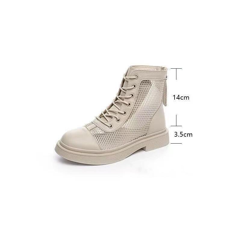 メッシュレース　サマーブーツ　未使用品 hz0364.jpg