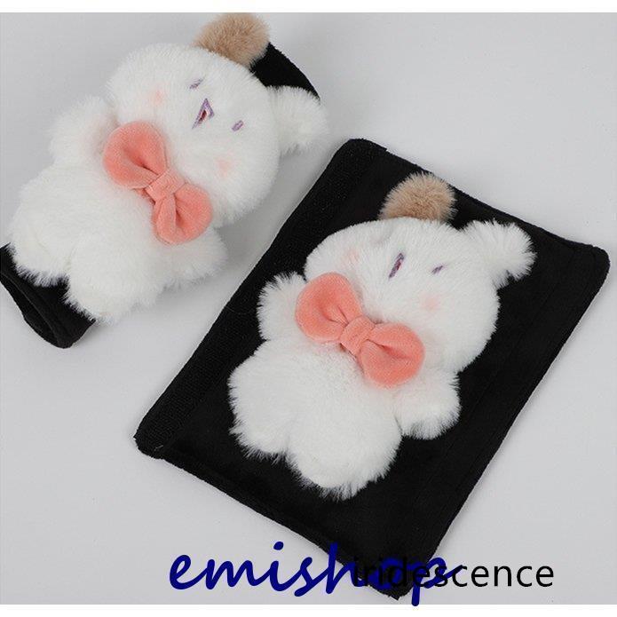 首枕 ウサギ シートベルトカバー 車クッション ネックピロー 頚椎サポート ネックパッド 車載 組み合わせ 首 頭痛 旅行用 首痛 2点セット 可愛い | ブランド登録なし | 10