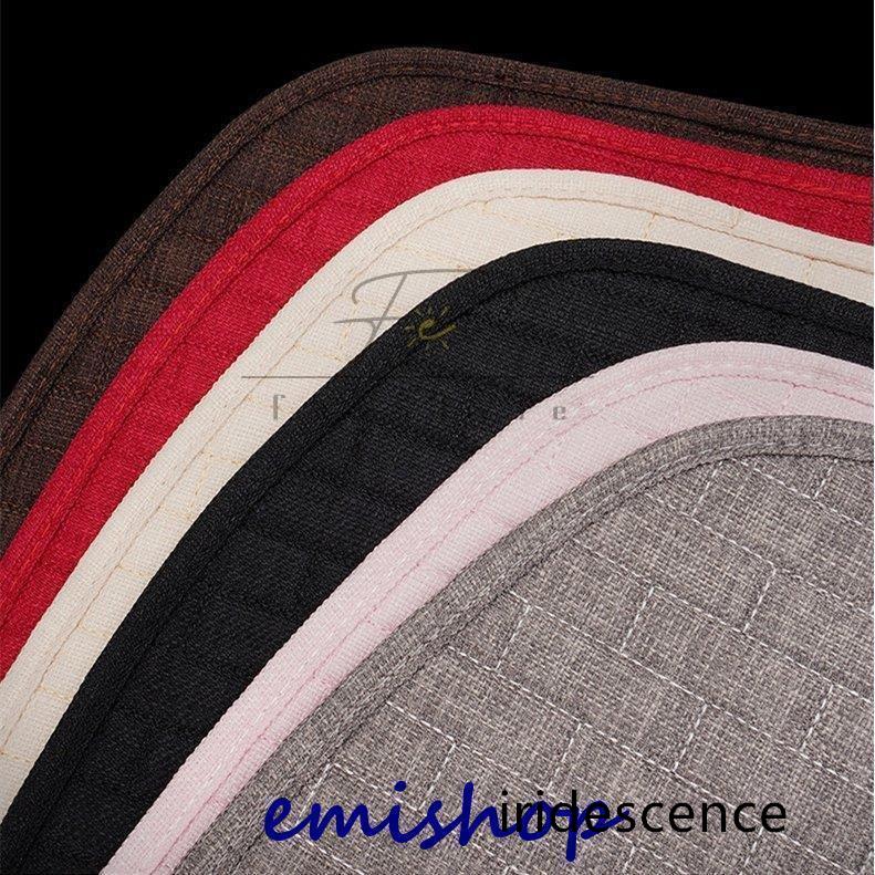 車用 座布団 クッション 亜麻 カークッション 車座布団 3点セット シートカバーシート 車イスクッション シンプル 運転席 助手席 後部座席 通気性 車用品 | ブランド登録なし | 05